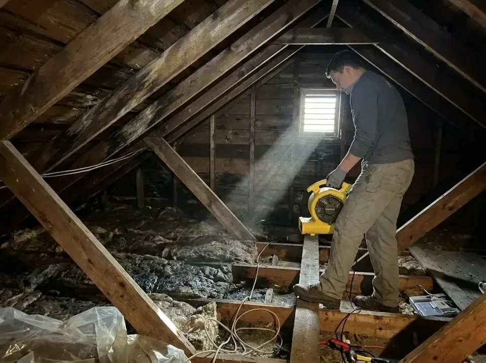 attic-water-damage-drying-proc-007 — frequently asked questions, Emergency Water Extraction & 24/7 Flood Response in Kings B…